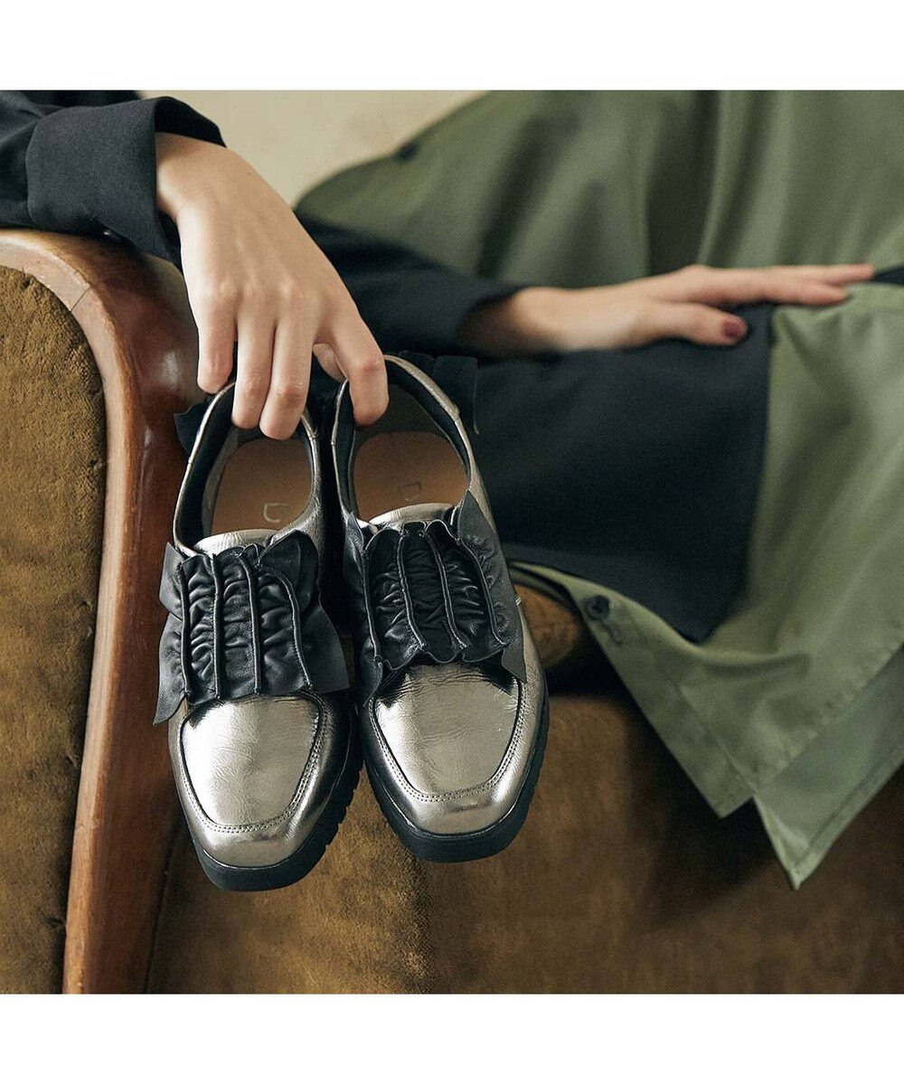 MODE ET JACOMO <D'ICI>シャーリングモチーフデザインスニーカー 