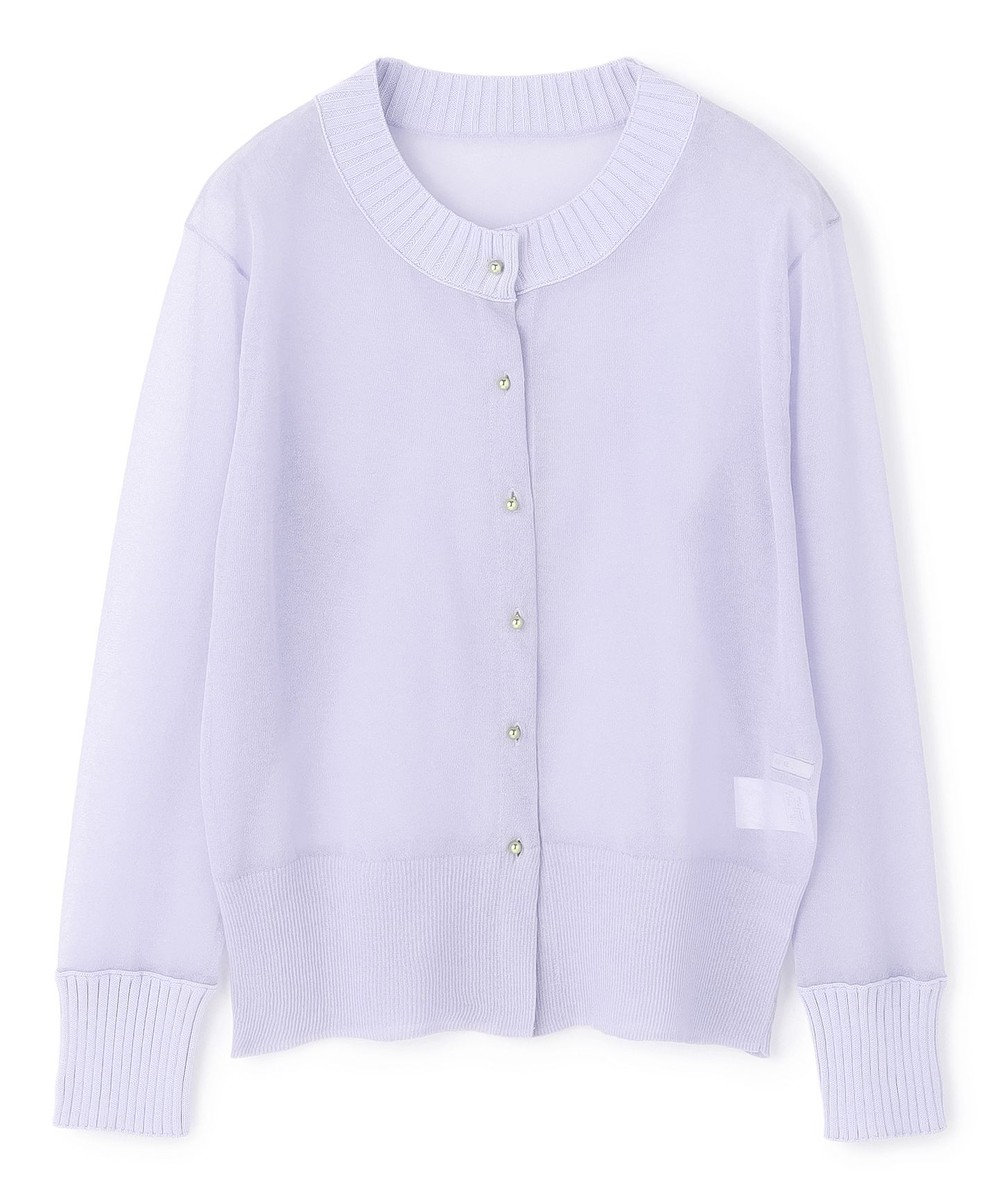 BEIGE， PYRRHOT / シアーコンビ リブカーディガン 