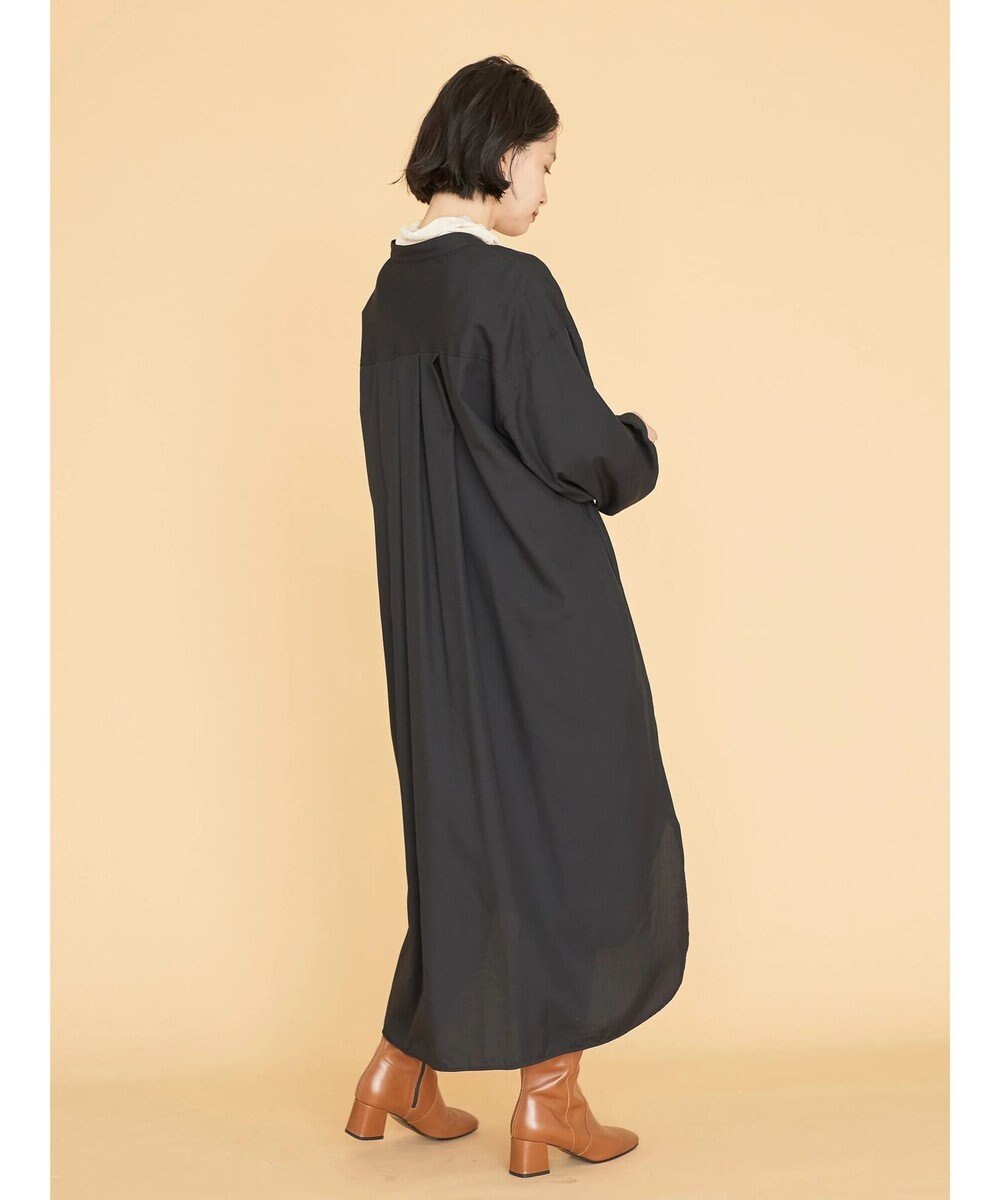 AMERICAN HOLIC イージーケアＷポケットシャツワンピース 