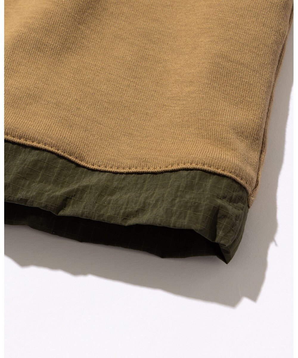 JOSEPH ABBOUD MOUNTAIN 【CREA掲載・テーム ヤルヴィモチーフ・サスティナブル】ビオグレース天竺ｘリップストップTシャツ 