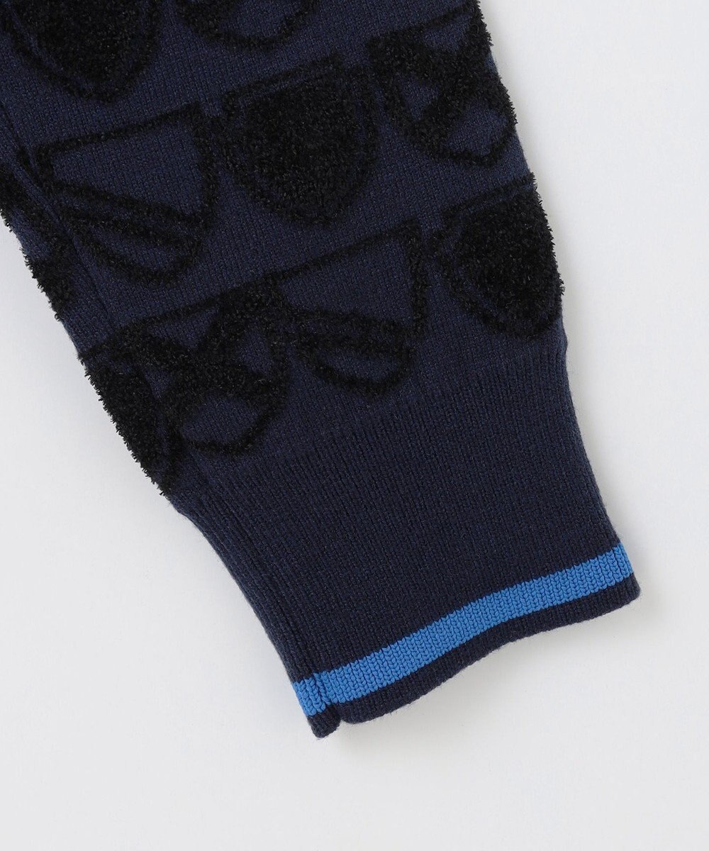 23区GOLF 【WOMEN】エンブレムジャガード ニット 