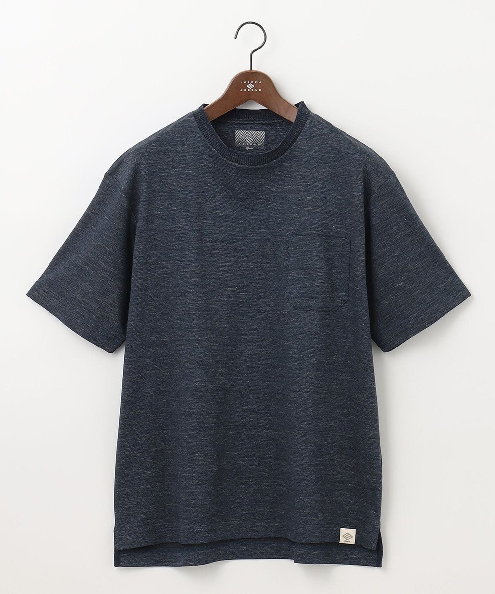 JOSEPH ABBOUD MOUNTAIN 【SPACE／UNISEX】清涼感 リネンハニカム Tシャツ 