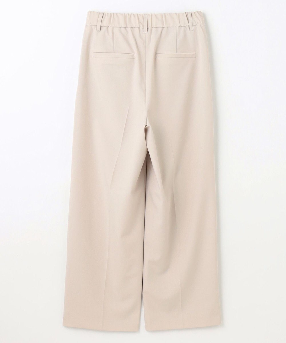 ANY L 【洗濯機可/ストレッチ/ウエストゴム/セットアップ可】イージーケアワイドパンツ 