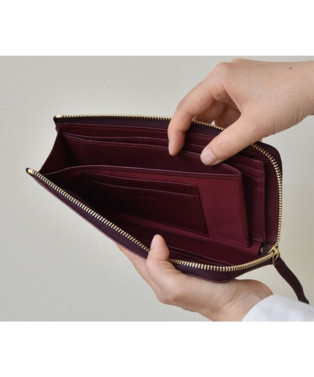 genten フレスコ　Ｌファスナー長財布 