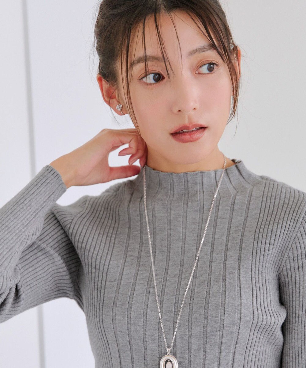 Tiaclasse 【新色追加・洗える】ランダムリブニットプルオーバー 