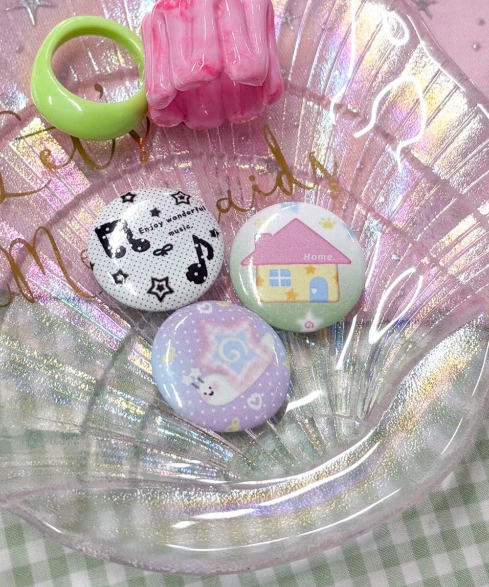 WEGO アソート缶バッジセットB 