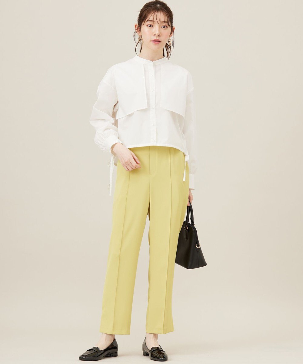 ANY SIS 【撥水・接触冷感・UVカット】コンフォートイージー テーパードパンツ 