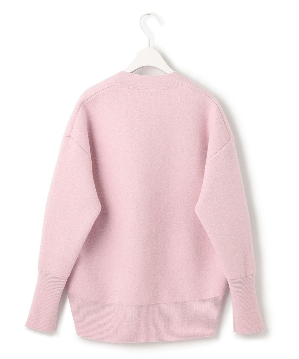 ICB 【洗える】ウールカシミヤ Vネックカーディガン 