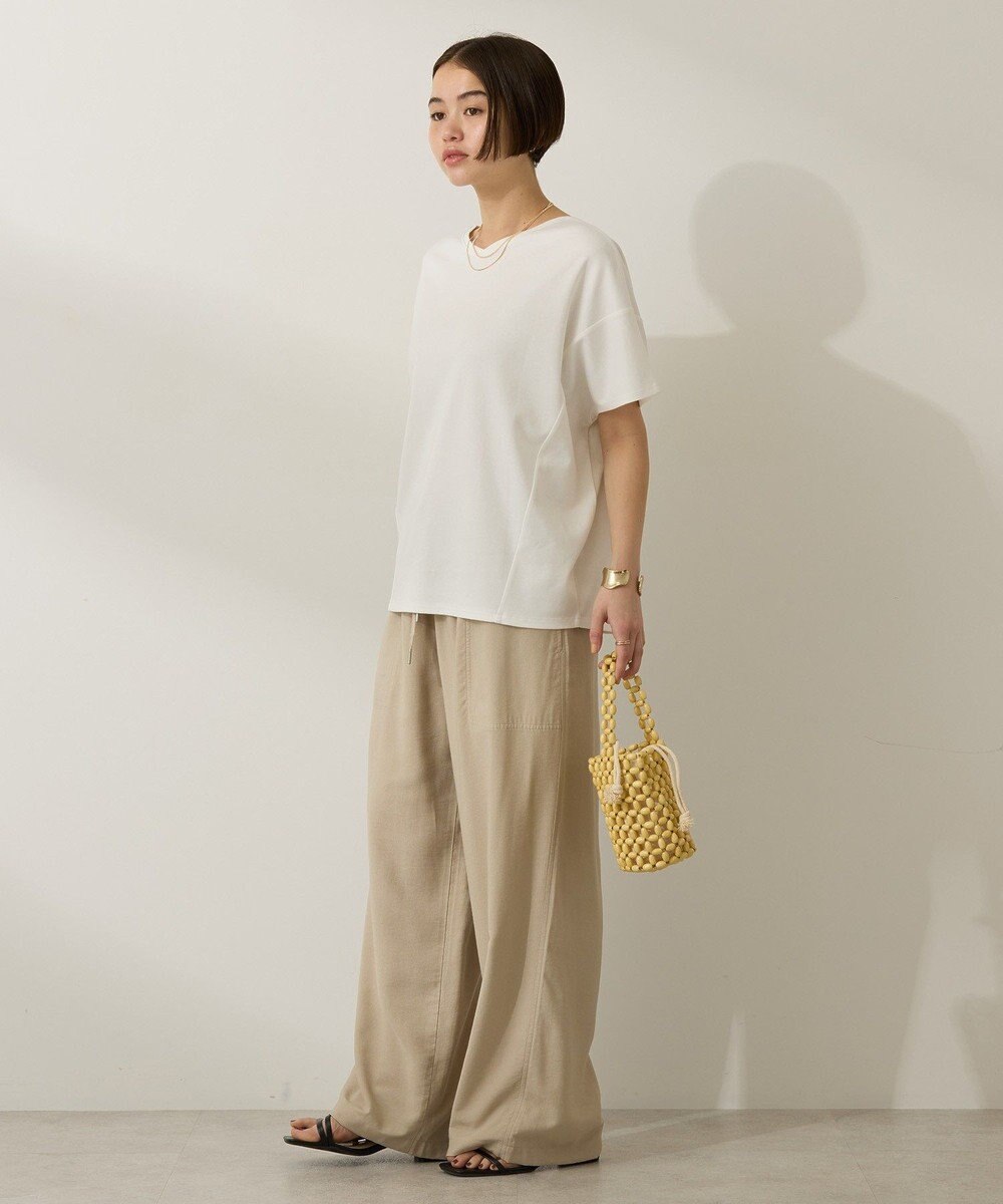 AMERICAN HOLIC 【接触冷感】フレンチスリーブコクーンプルオーバー 