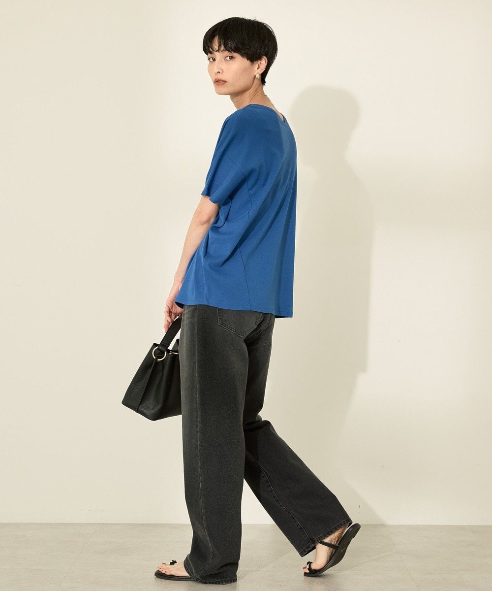 AMERICAN HOLIC 【接触冷感】フレンチスリーブコクーンプルオーバー 