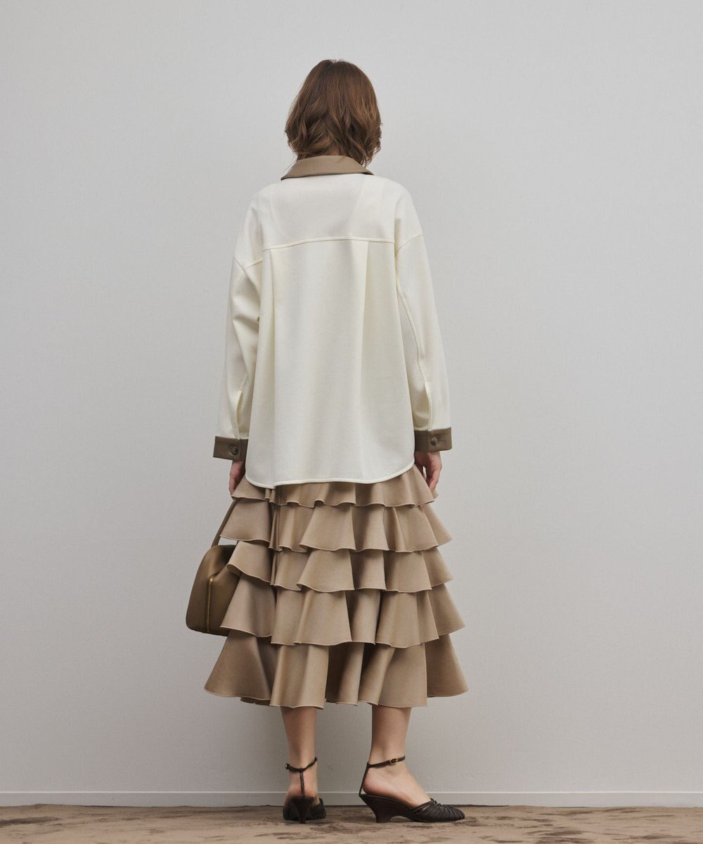 GRACE CONTINENTAL ティアードフリルスカート 