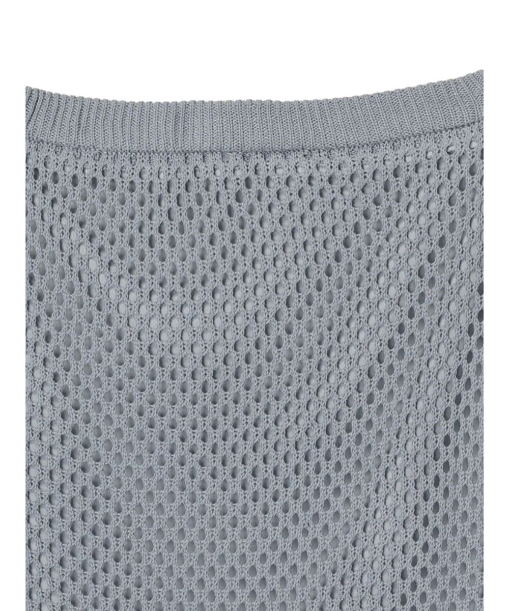 CRAFT STANDARD BOUTIQUE 配色メッシュニットスカート 