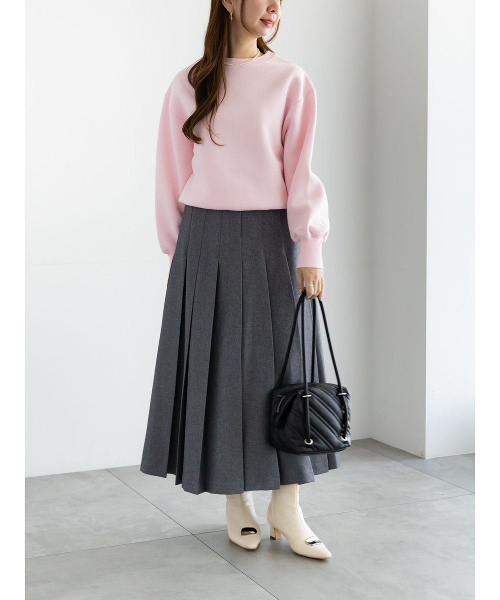 Te chichi チェックアソートロングプリーツスカート 