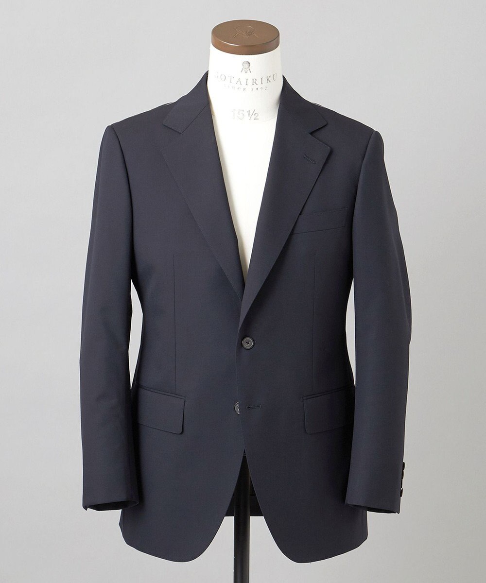 GOTAIRIKU 【御幸毛織】コンパクトヤーン Super120'sペーパープレス スーツ 