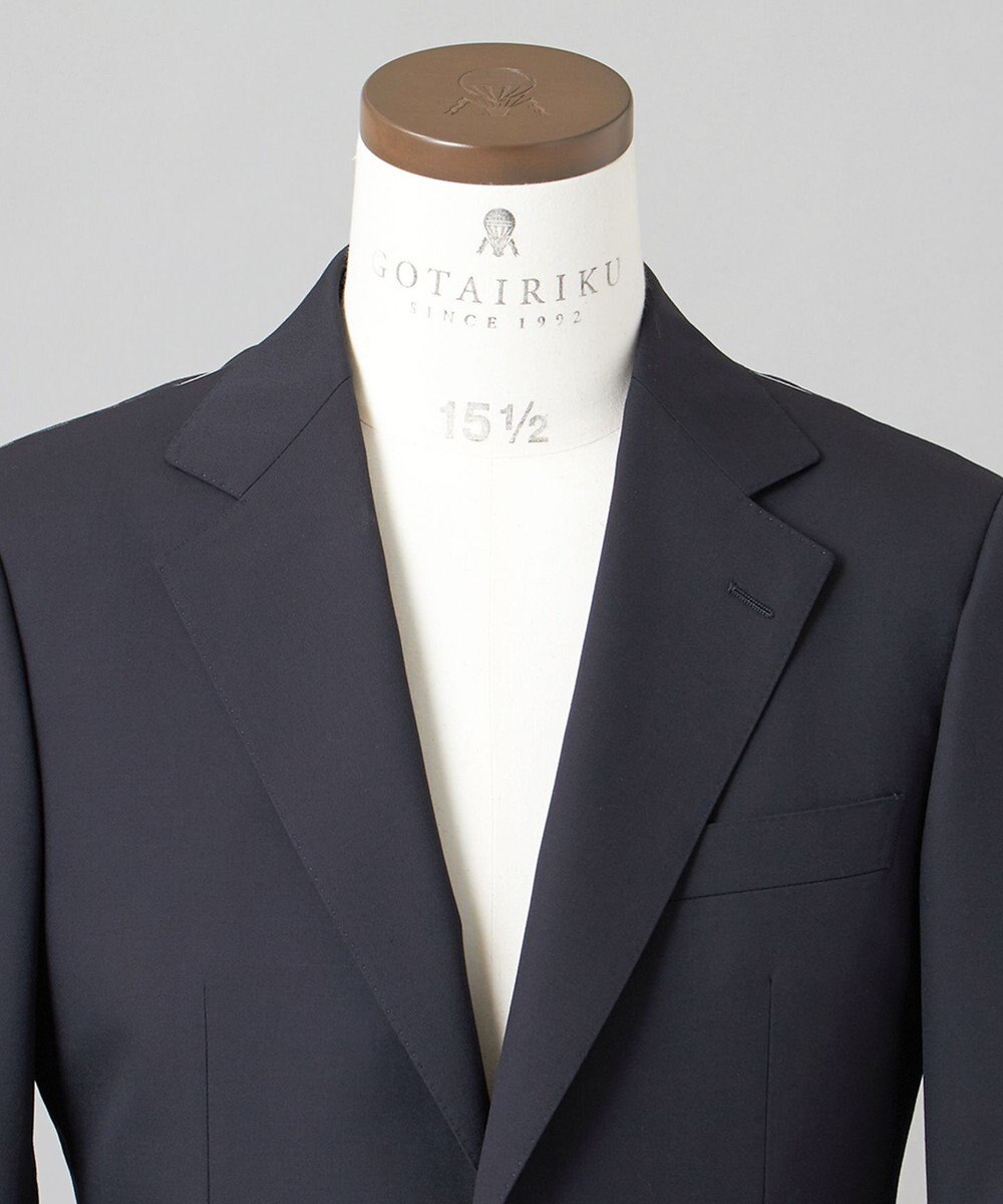 GOTAIRIKU 【御幸毛織】コンパクトヤーン Super120'sペーパープレス スーツ 