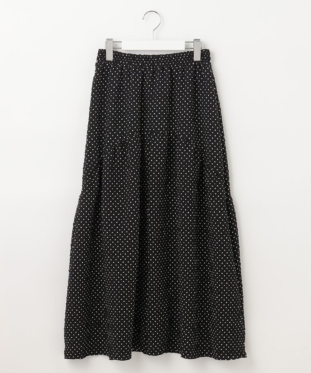 Feroux エンボスドット スカート 