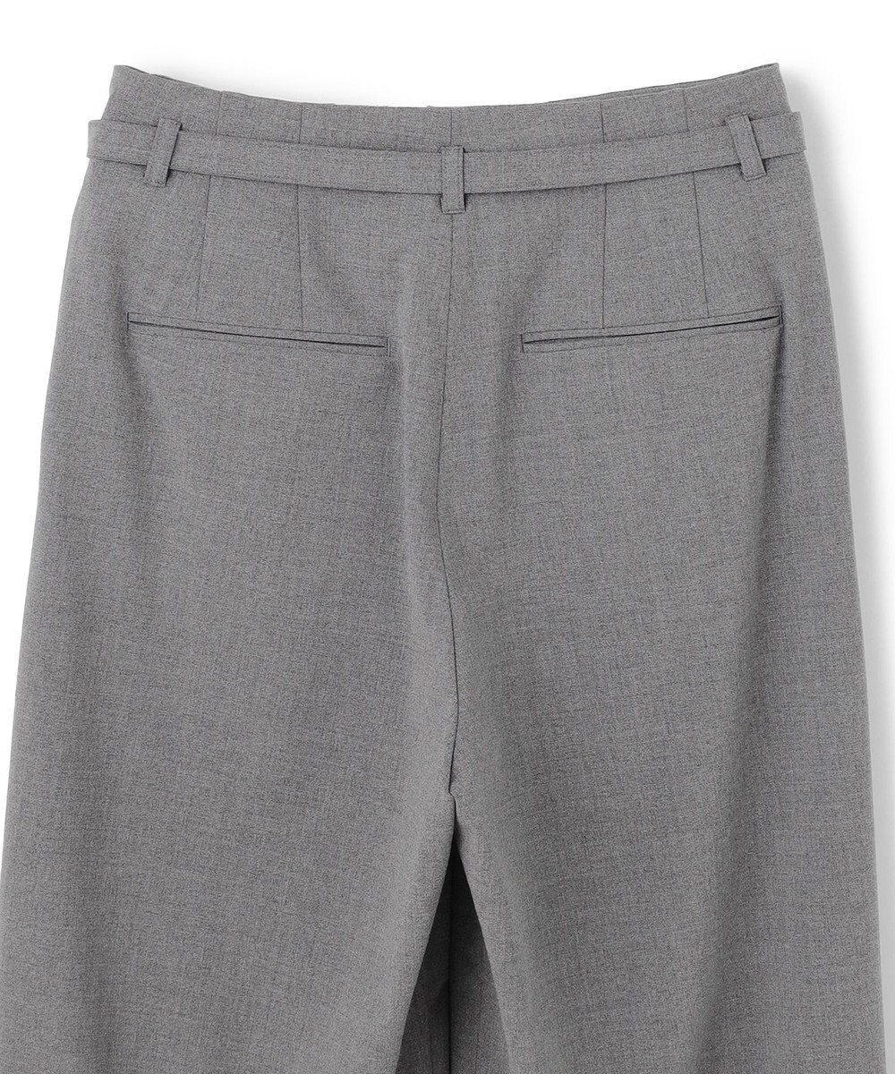 BEIGE， 【セットアップ対応・洗える・Precious 10月号掲載】ZEPHYR / ウールライクタックベルトワイドパンツ 