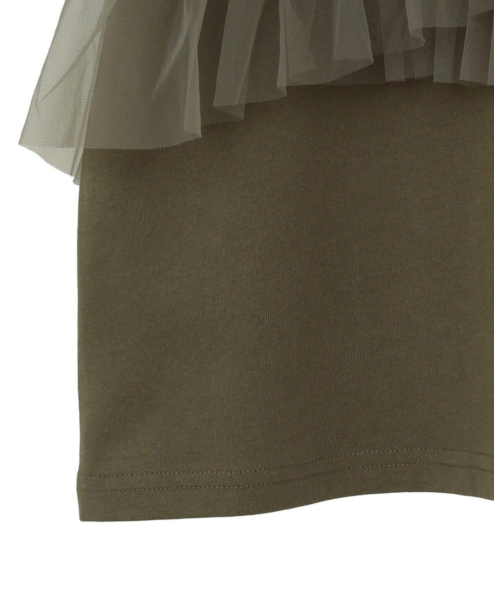 Green Parks ・ＥＬＥＮＣＡＲＥ　ＤＵＥ　チュールフリルレイヤーＴＥＥ 