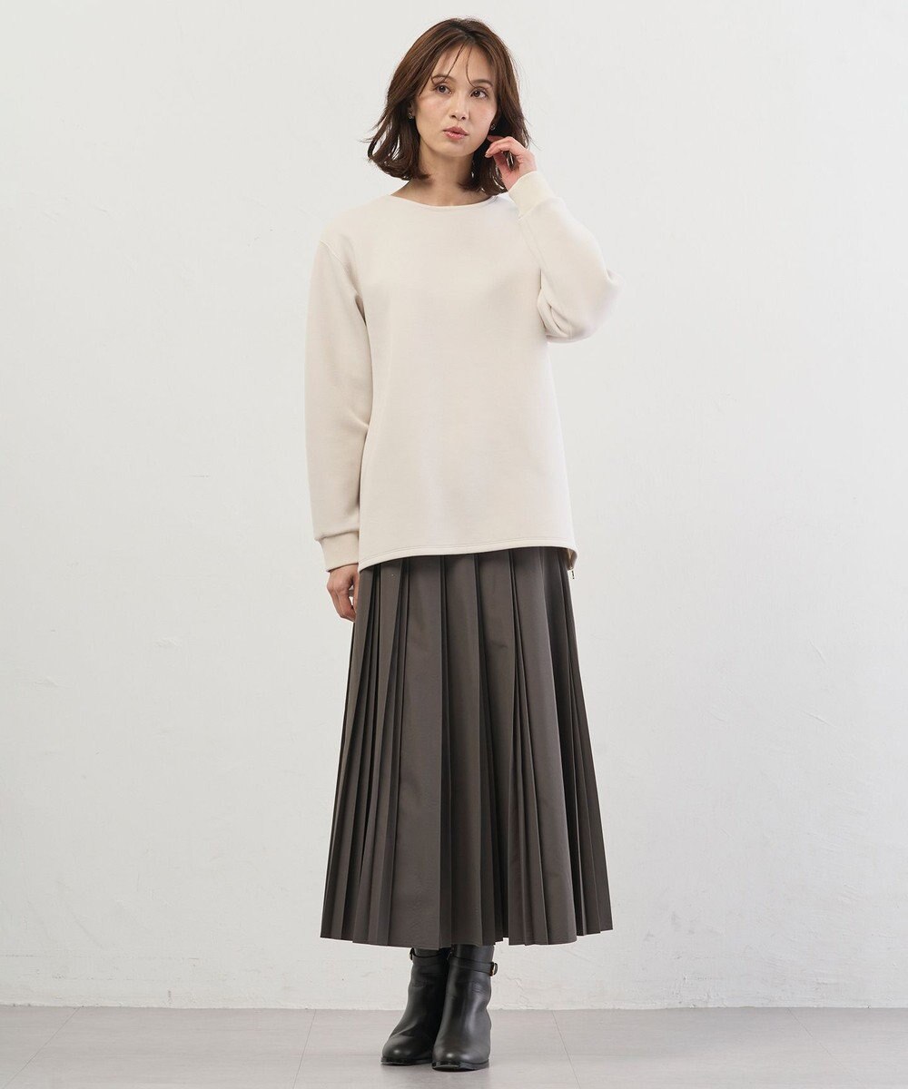 J.PRESS LADIES S 【WEB限定カラーあり】TC ライトタンブラー プリーツ スカート 