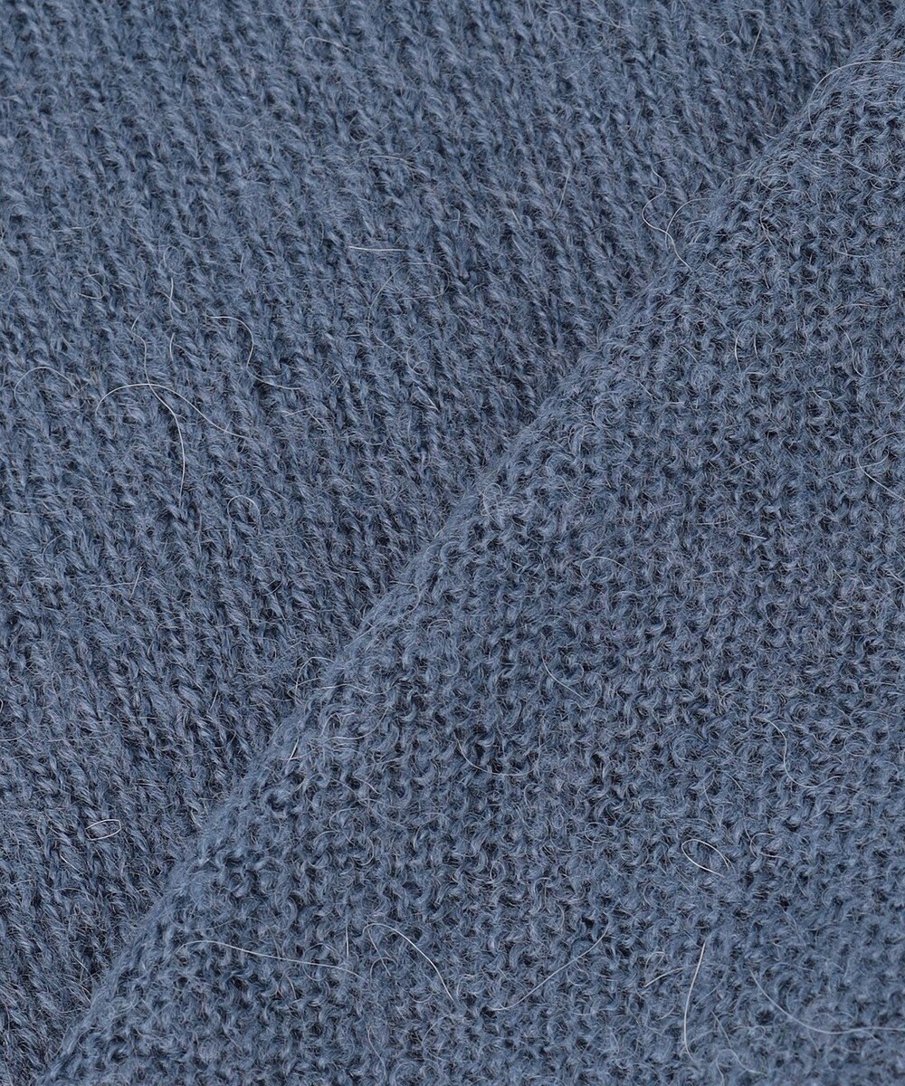 UNFILO シアーアルパカ ボリュームスリーブ ニット 