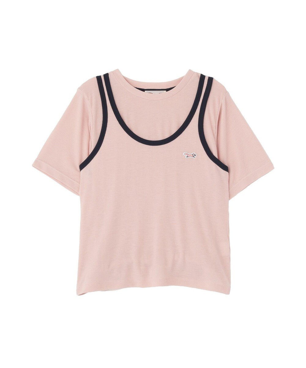 AMERICAN HOLIC 【PENNEY'S】配色タンクトップ+Tシャツ 