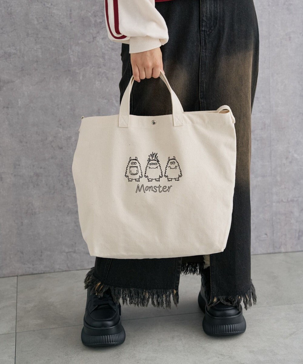 WEGO 2wayキャンバストート 