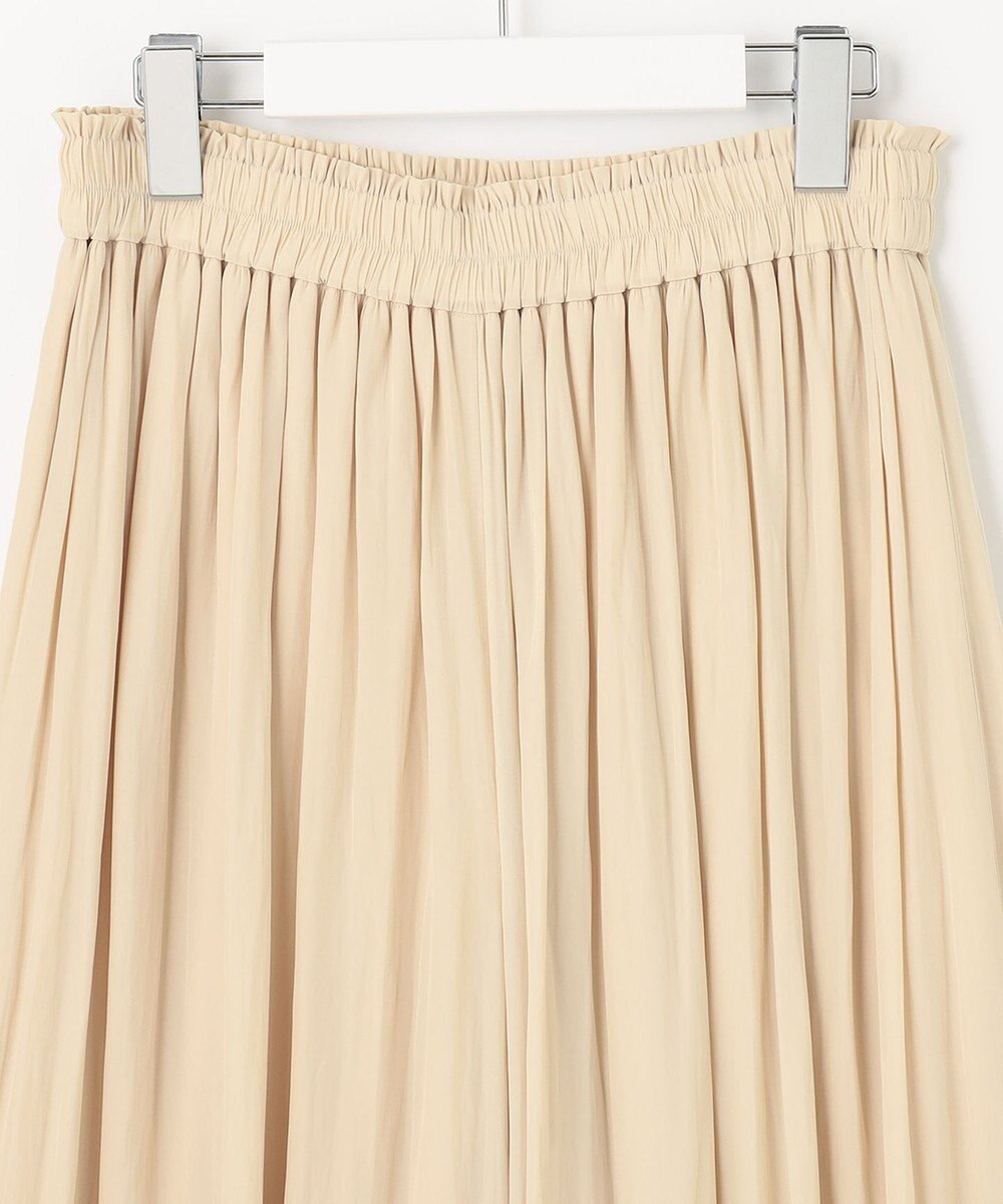 自由区 【セットアップ可/洗える】ブライトサテンライト ギャザーパンツ 