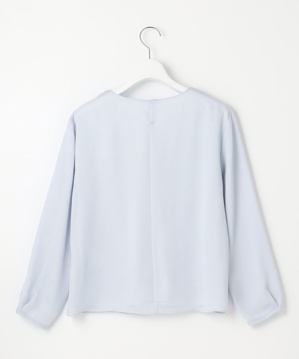 J.PRESS LADIES S プリーツシフォン カットソー 