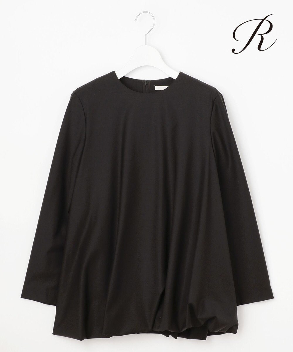 23区 【R(アール)】ウールトロストレッチ バルーン ブラウス 