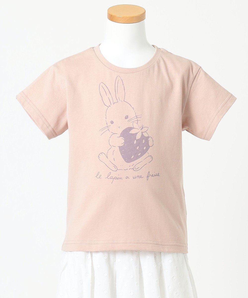 ANY KIDS オーガビッツアニマルTシャツ 