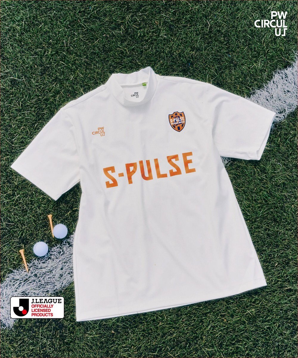 PW CIRCULUS 【UNISEX】J.LEAGUE モックネック J1所属の20クラブコラボ ゴルフ 