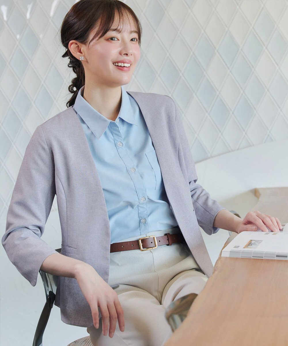 Tiaclasse L カラーレスサマージャケット 