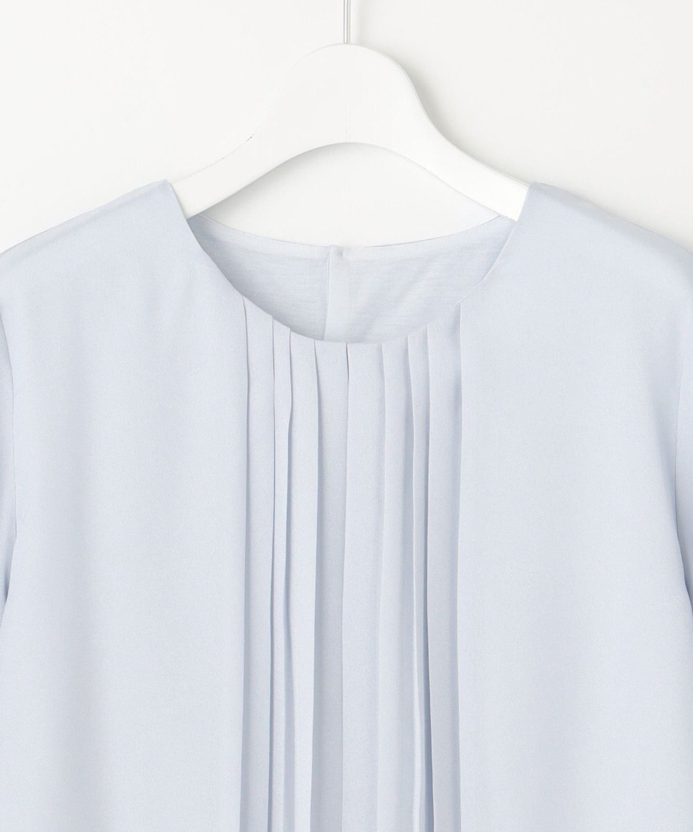 J.PRESS LADIES S プリーツシフォン カットソー 