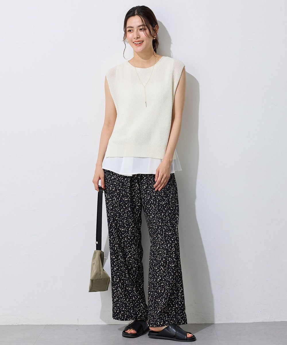 ANY L ギマノースリーブニット 