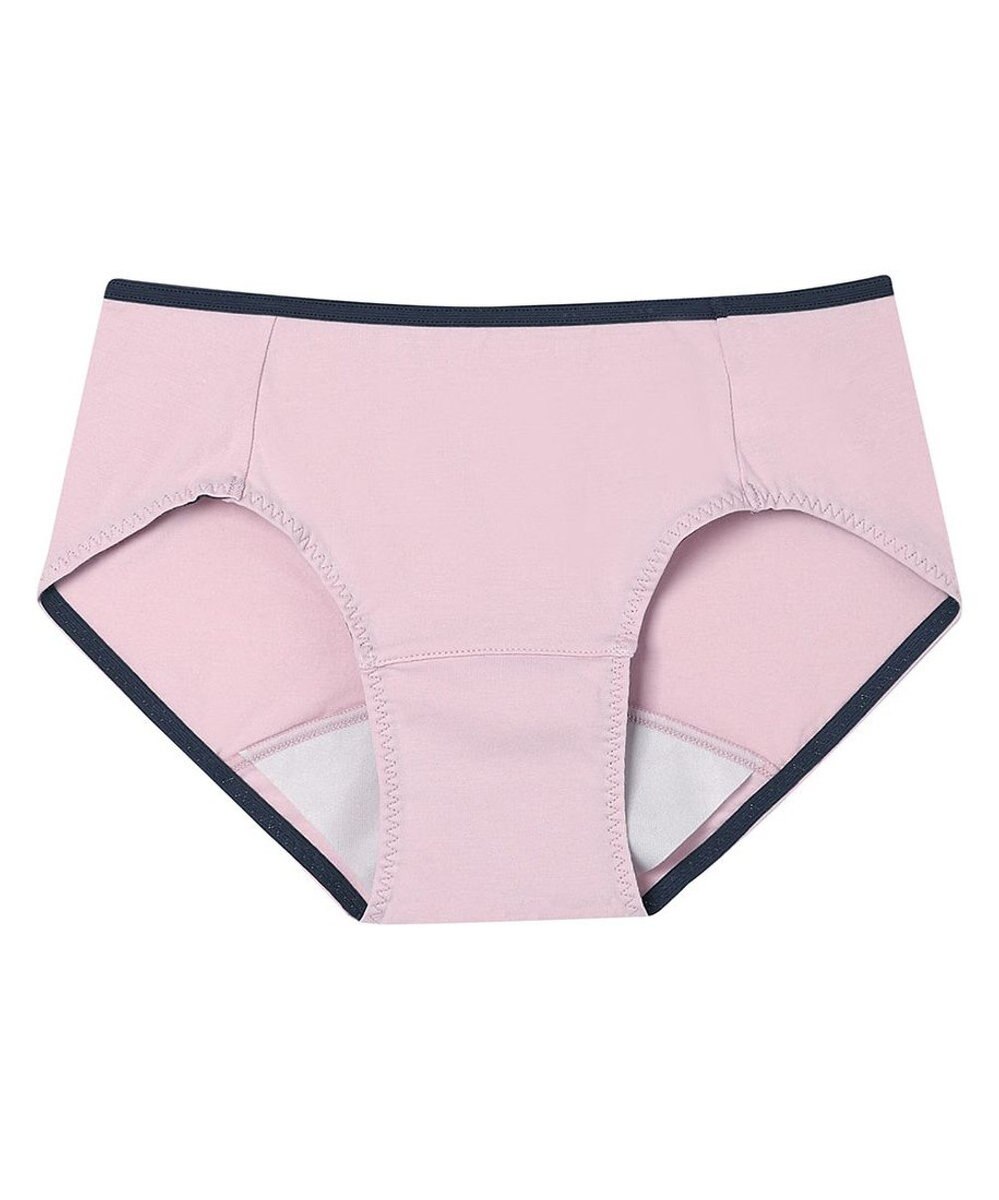 une nana cool 綿ベア天竺 カラーブロッキング サニタリーショーツ 