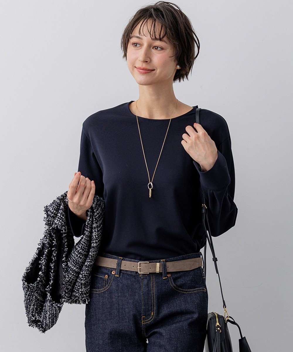 23区 【先行予約】バックボタン TEEブラウス 