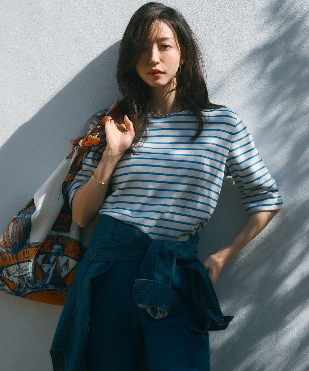 23区 【洗える】23区DENIM ライトダンガリー シャツ 