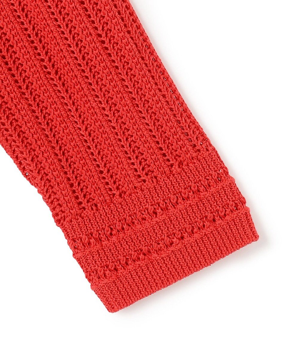 23区 L 【洗える】コットンギマ ストライプ ニット 