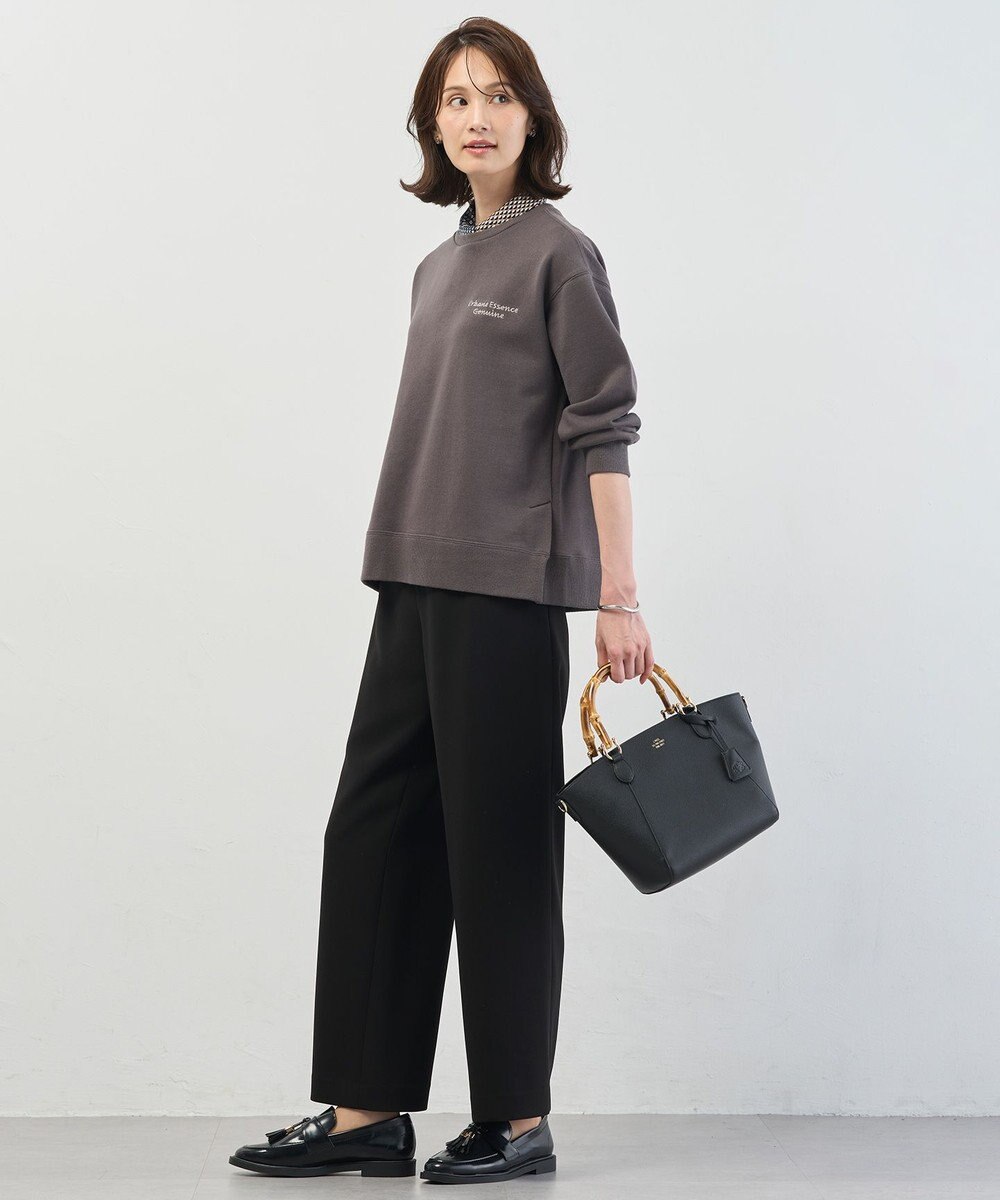 J.PRESS LADIES S 【WEB限定】ロゴ裏毛 スウェット 