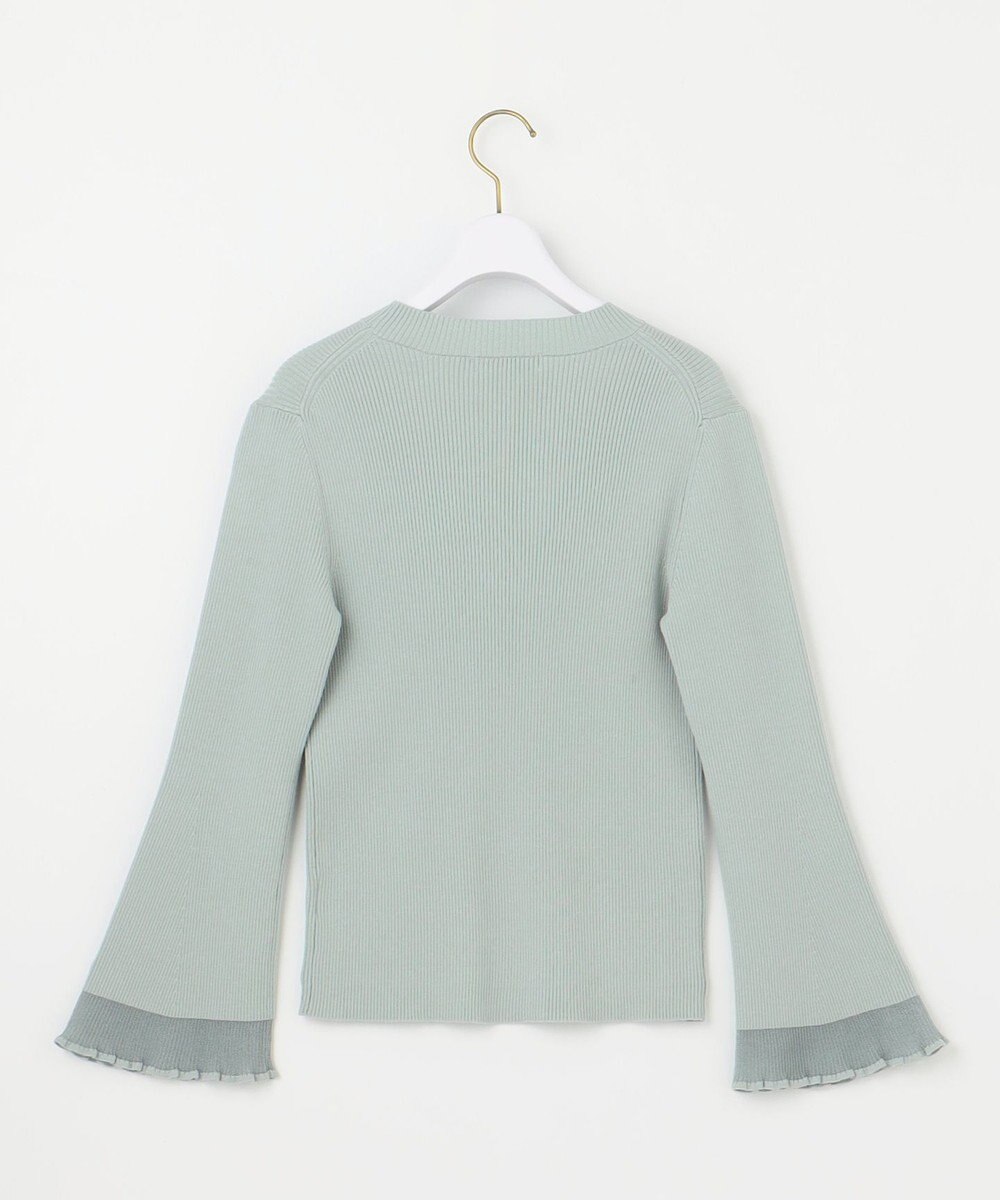 ANY SIS 【洗える】シアーディテール ニット 