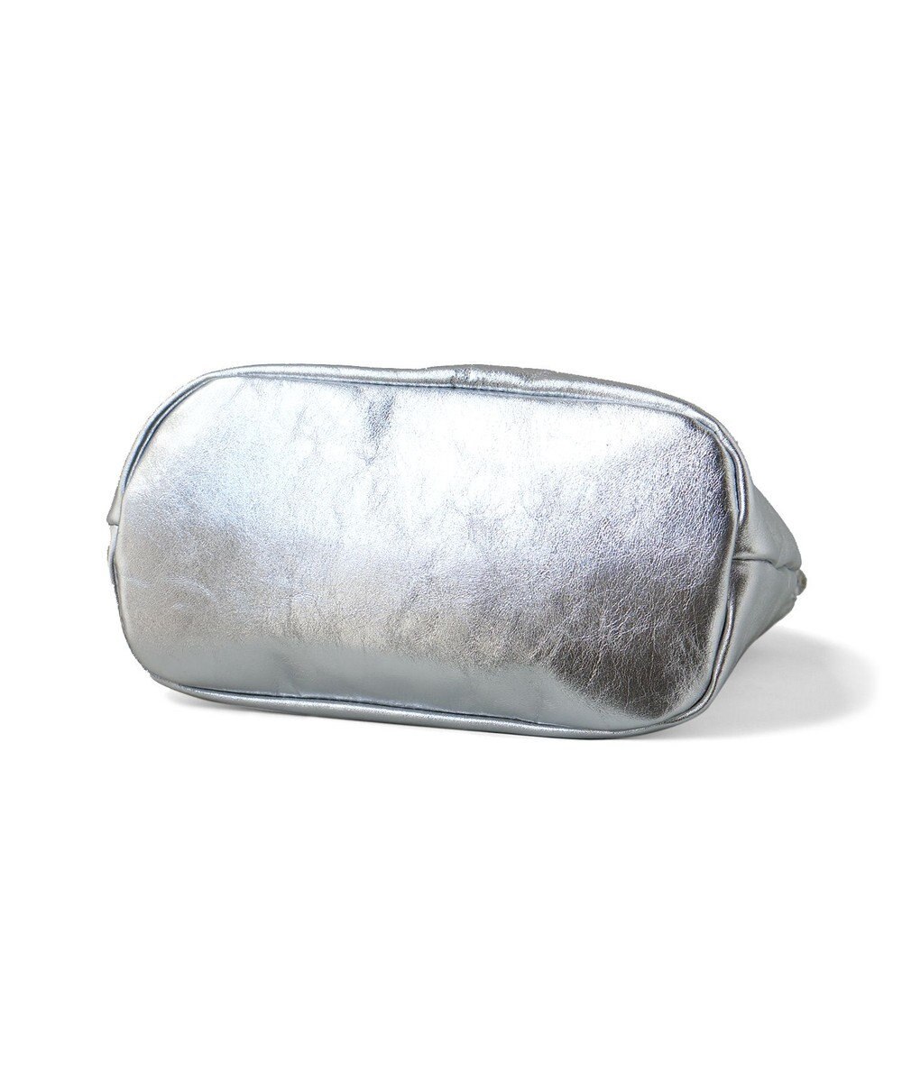 FOLNA RD ホイルレザーブガッティボストンバッグ 