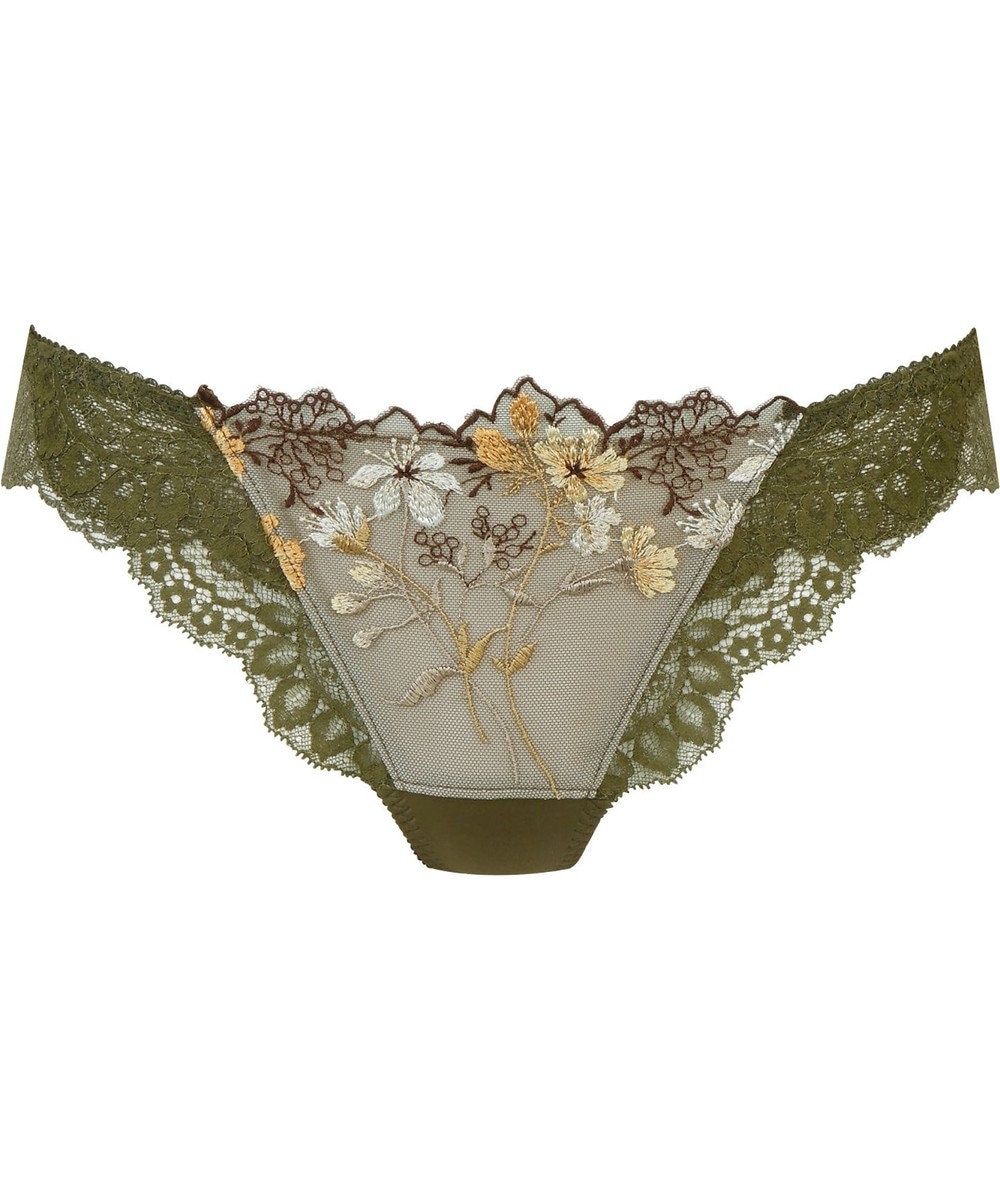 WACOAL ショーツ Tバック 【リボンブラ】 BRB413とペア はきこみ丈あさめ 伸びのよいストレッチレース（バック） レディース PRA413 /ワコール 