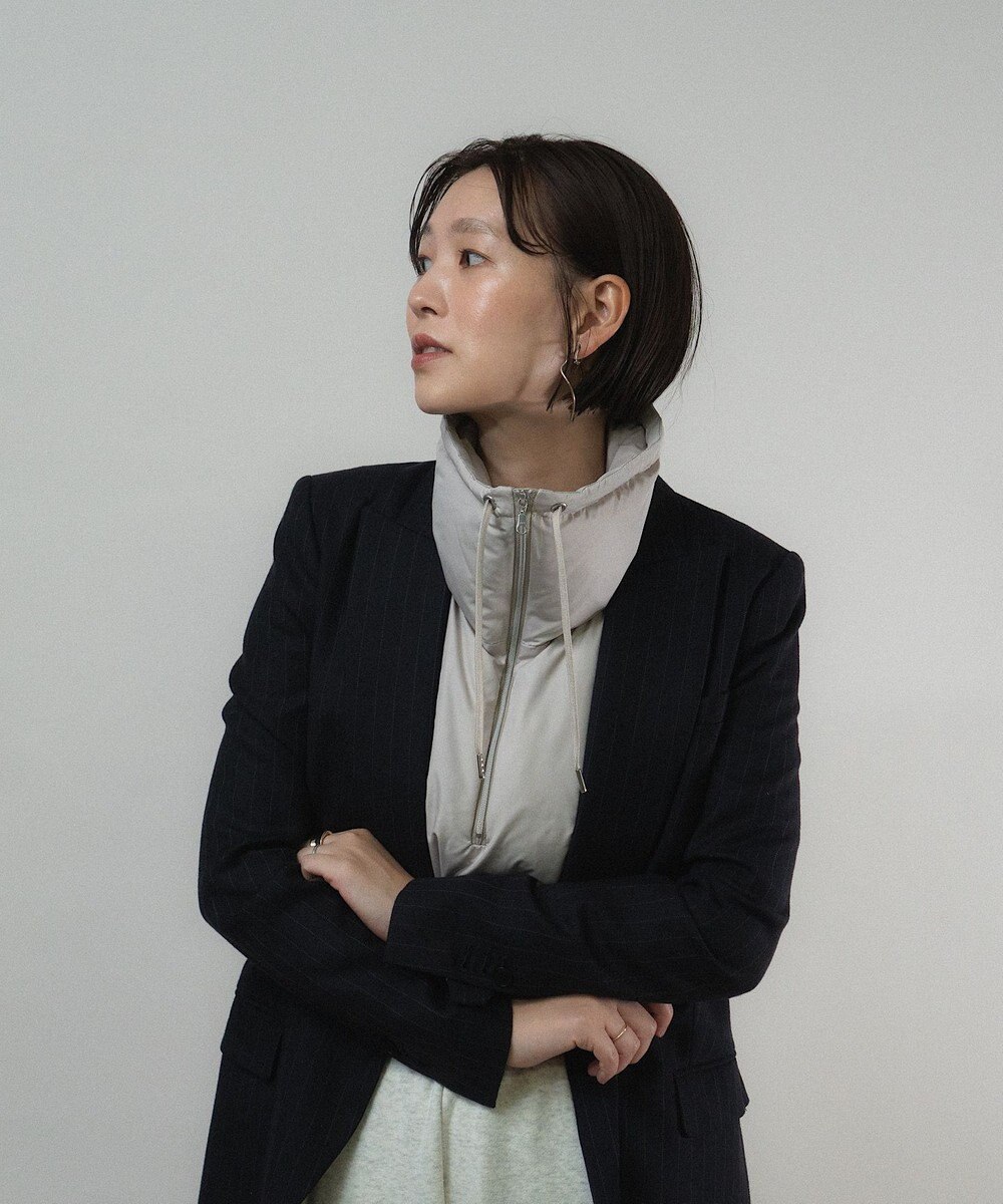 KWD 【日本製】STAND COLLAR DOWN PARTS グリーンダウン スタンドカラーダウンパーツ 