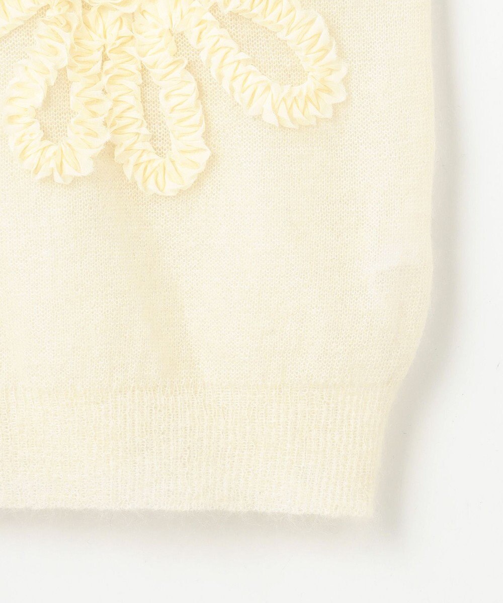 自由区 【カトリエムブーケ】Motif floral プルオーバーニット 