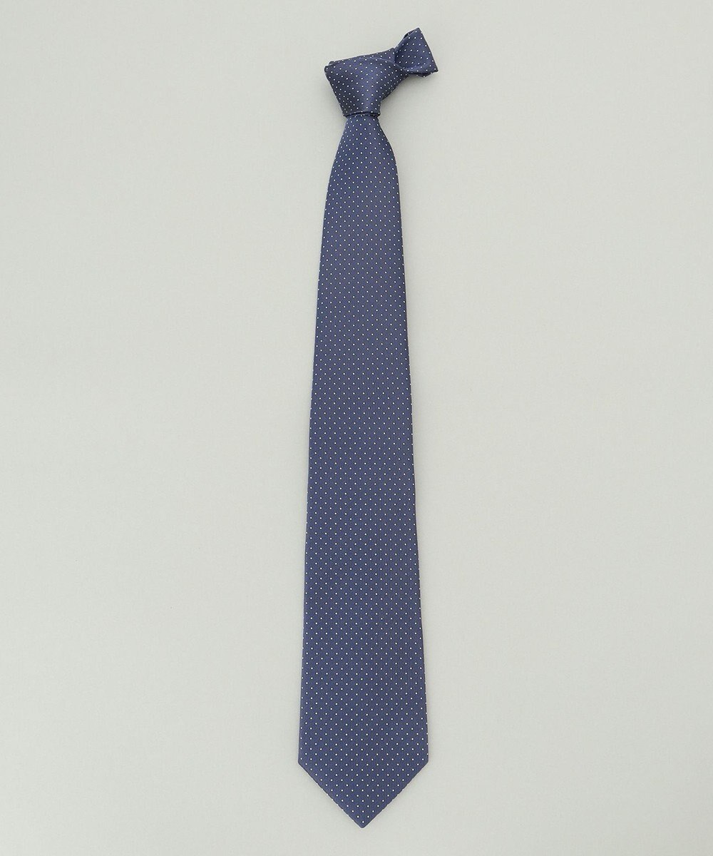 GOTAIRIKU 定番【日本製】シルク ネクタイ_ピンドット 