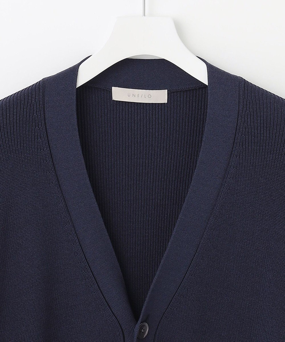 UNFILO MENS イージーケア ニットカーディガン [23年春夏商品] 