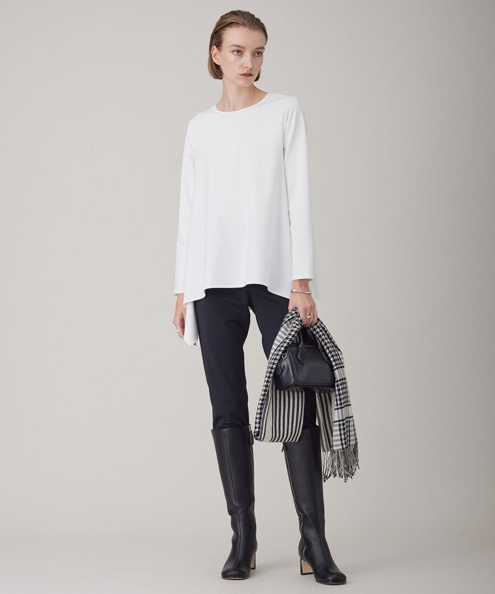 ICB 【洗える】テックストレッチ レギンスパンツ 