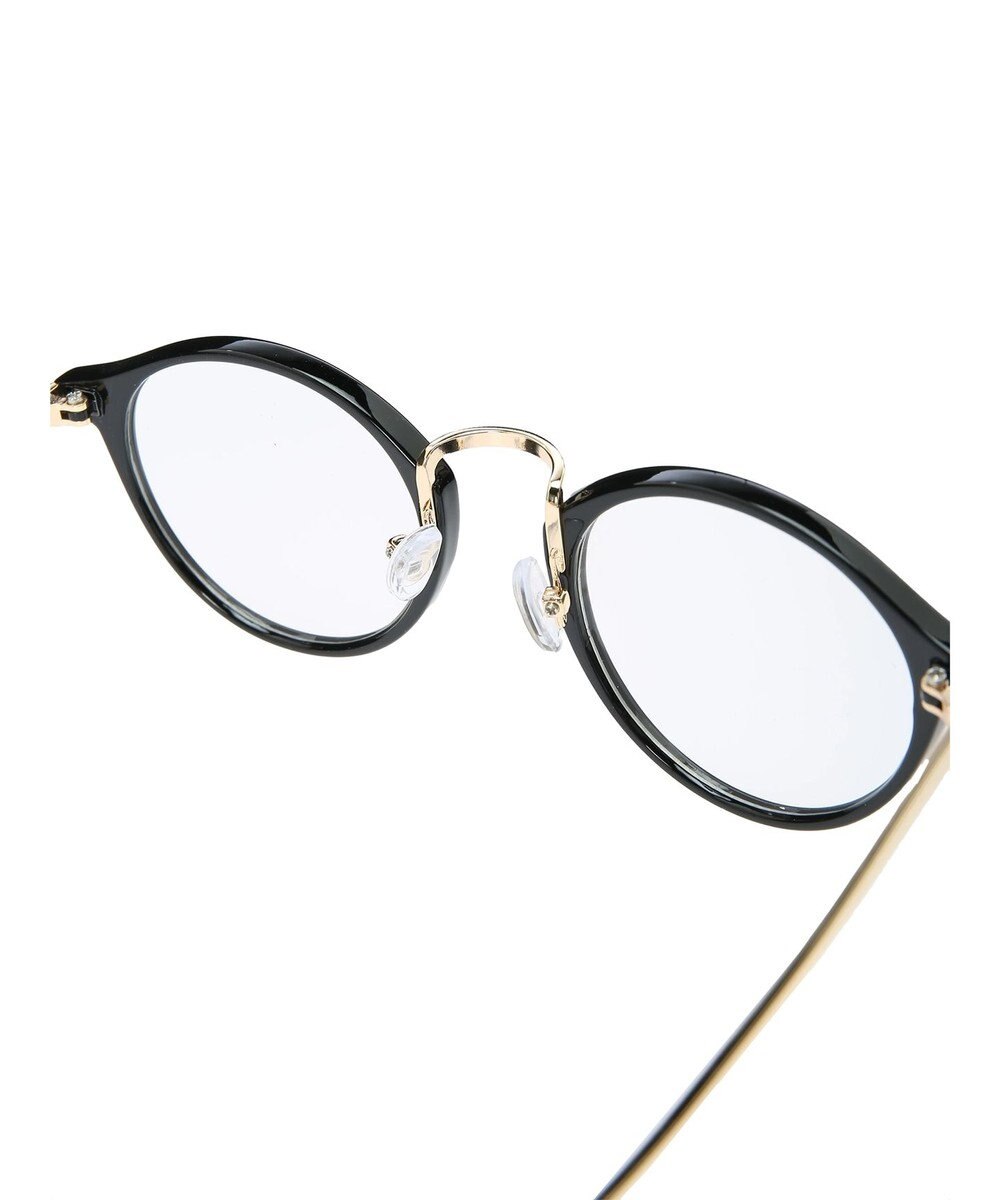 AMERICAN HOLIC ボストンフレームメタルテンプルサングラス 