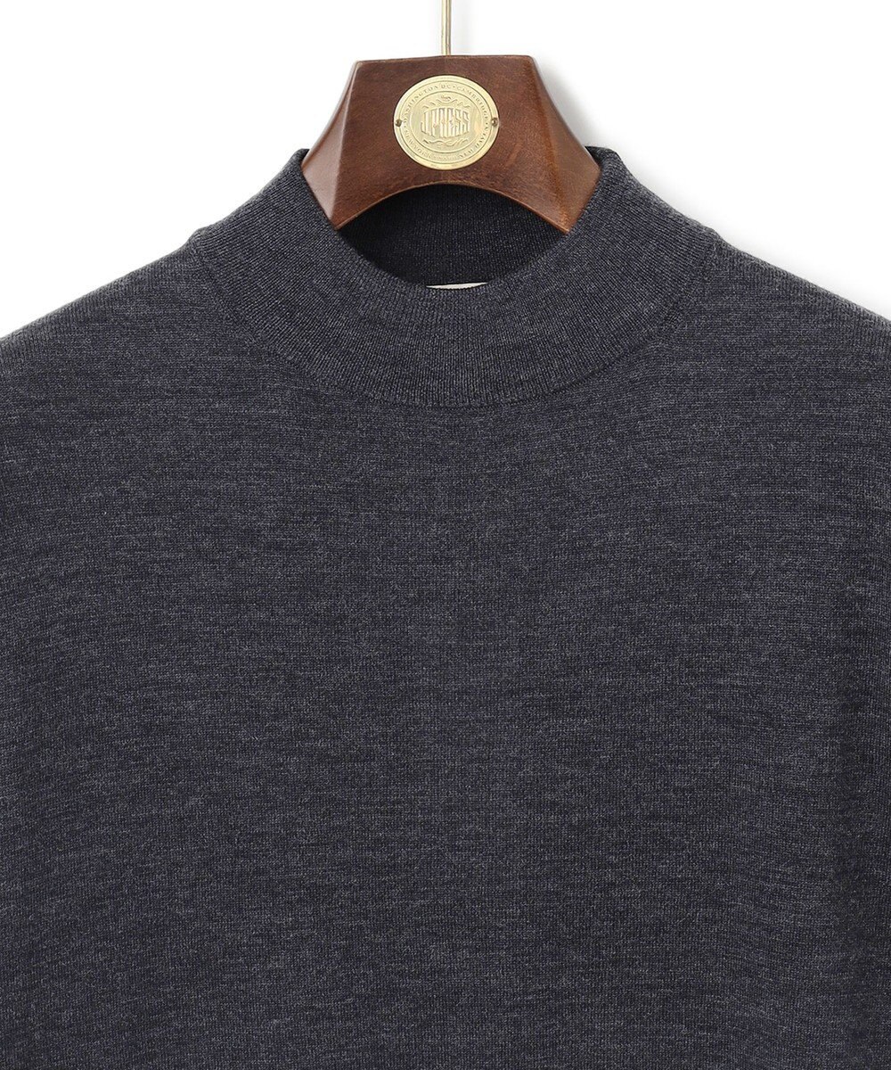 J.PRESS MEN 【WEB限定 / ジャケットインに最適】モックネック ニット 