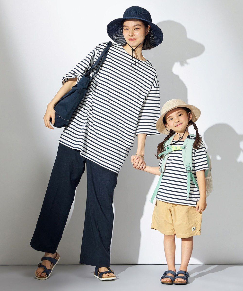 HELLY HANSEN ショートスリーブ HHマリンボーダーボートネックティー 